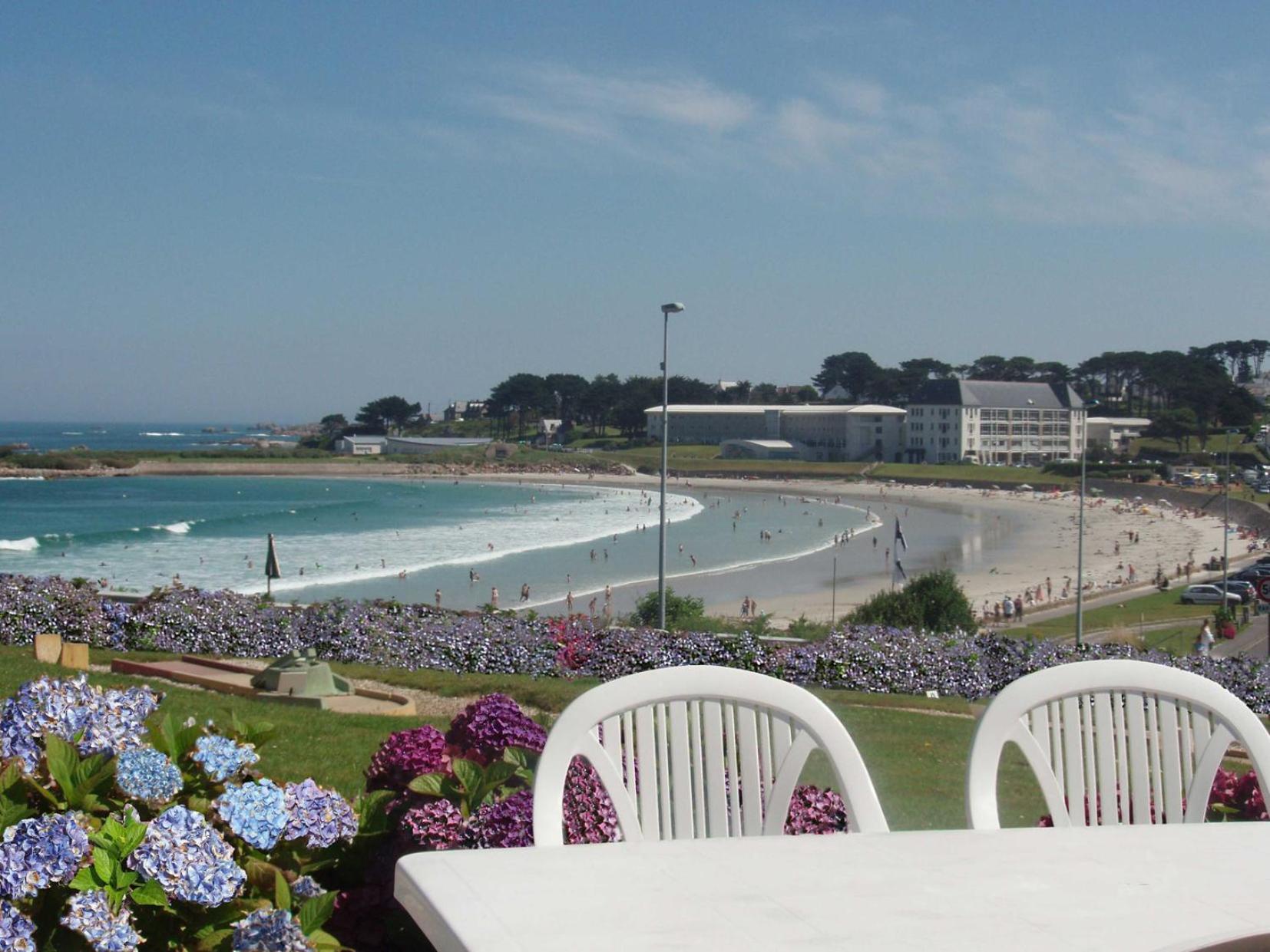 Les Terrasses De La Plage De Trestel Trévou-Tréguignec Eksteriør bilde