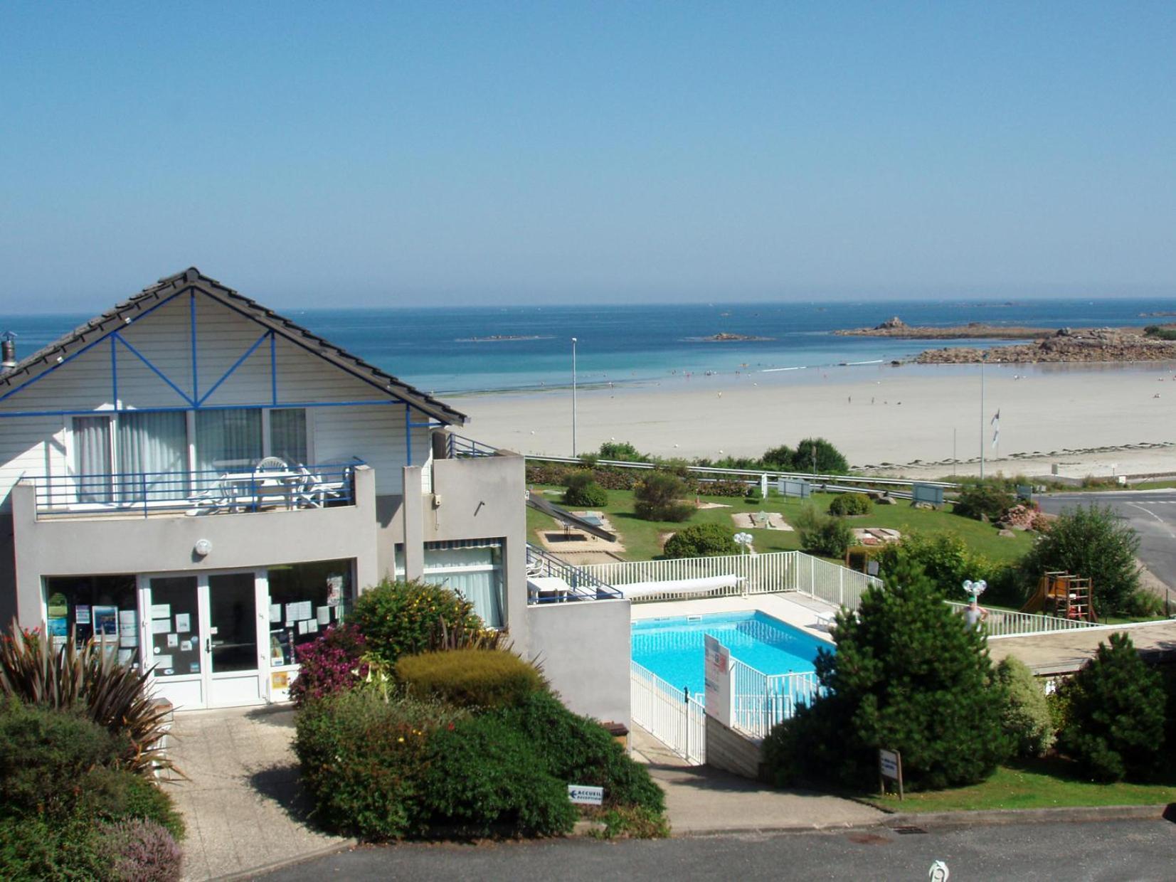 Les Terrasses De La Plage De Trestel Trévou-Tréguignec Eksteriør bilde